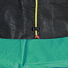 Батут DFC JUMP 8ft складной, сетка, чехол, green (244см)